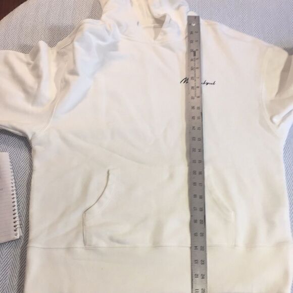 Material girl sweatshirt/hoodie Coca Cola graphic on back kangaroo pockets USED - Picture 6 of 11